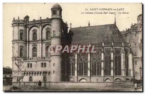 Saint Germain en laye Cartes postales Le chateau (facade sud ouest) Le musee