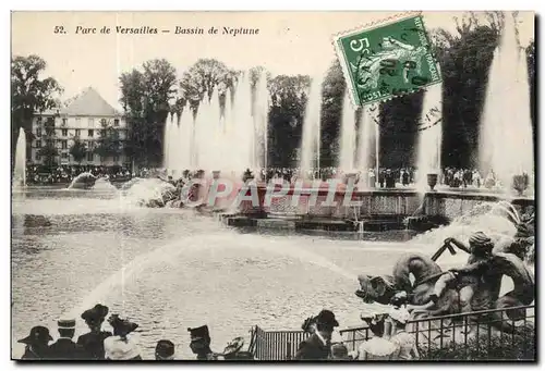 Parc de Versailles Ansichtskarte AK Bassin de neptune