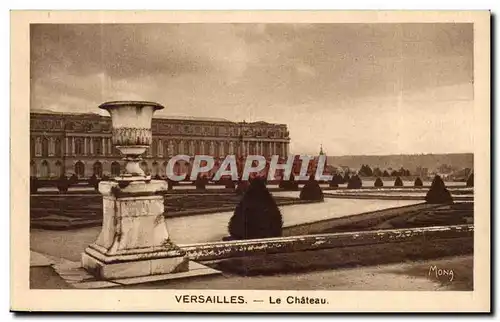 Versailles Cartes postales le chateau