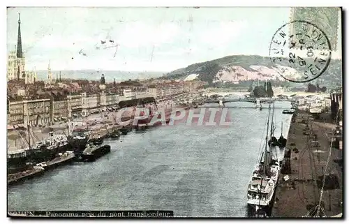 Rouen Cartes postales Panorama pris du pont transbordeur