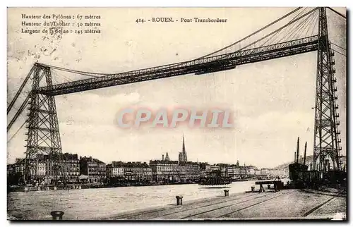 Rouen Cartes postales Pont transbordeur