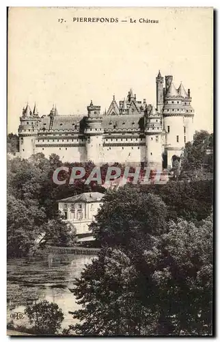 Pierrefonds Cartes postales Le chateau