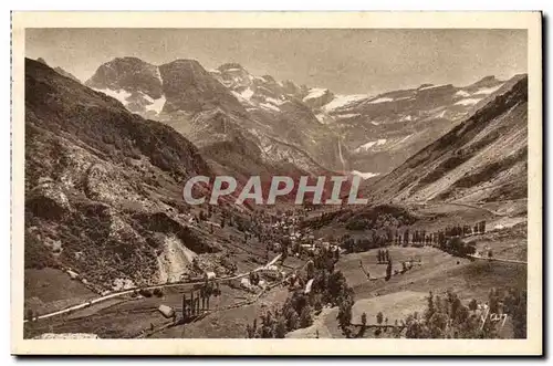 Gavarnie Cartes postales le village et le cirque