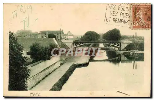 Toul Cartes postales le canal et l&#39arsenal