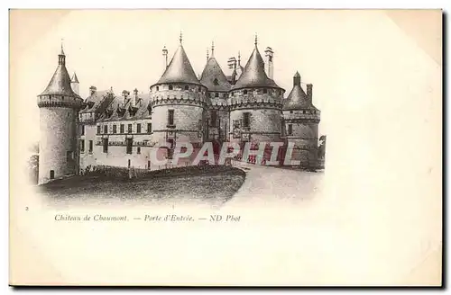 Cartes postales Chateau de Chaumont Porte d&#39entree