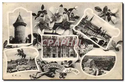 Cartes postales Souvenir de Rouen