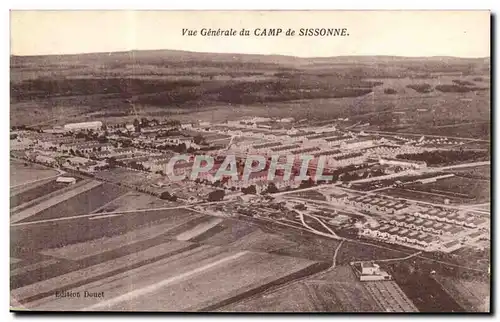 Ansichtskarte AK Vue generale du camp de Sissonne