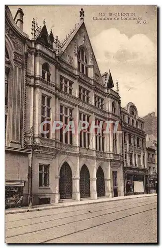 Saint Quentin Cartes postales Chambre de commerce