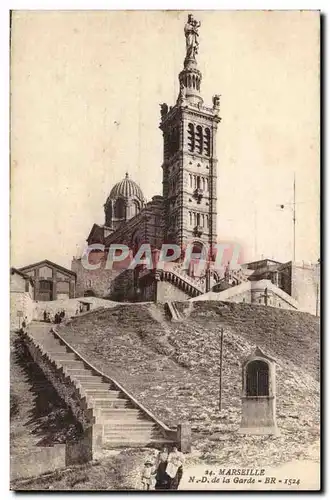 Marseille Cartes postales Notre DAme de la Garde