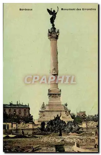 Bordeaux Cartes postales Monument des Girondins