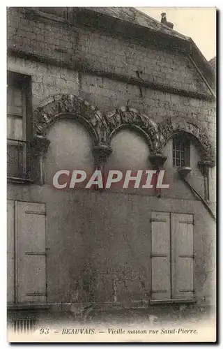 Beauvais Ansichtskarte AK Vieille maison rue Saint Pierre