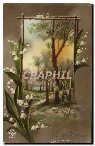 Cartes postales Fantaisie Pour vous porte bonheur