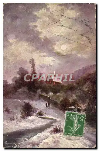 Cartes postales Fantaisie Paysage