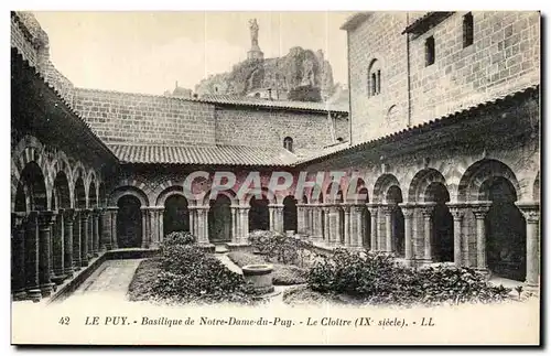 Le Puy - Basilique de Notre Dame du Puy - Le Cloitre IX siecle Cartes postales