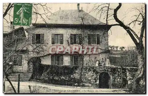 Environs de Chambery - La Maison de Charmettes Ansichtskarte AK