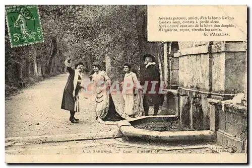La Garenne - Cour D'Henri IV Cartes postales