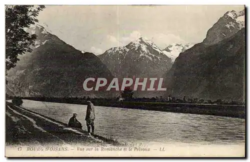 Bourg d&#39Oisans Cartes postales Vue sur la Romanche et le Pelvoux