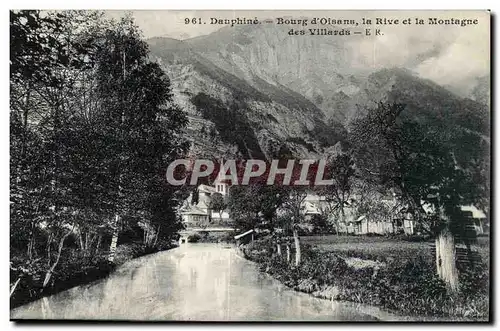 Cartes postales Boug d&#39Oisans La rive et le Montagne des Villards