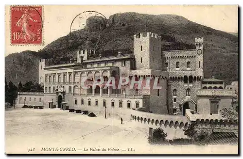 Cartes postales Monte CArlo Le palais du Prince Monaco