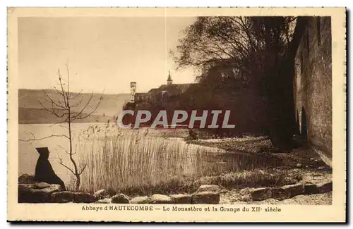 Ansichtskarte AK Abbaye d&#39Hautecombe Le monastere et la grange du 12eme