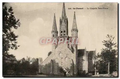 Le FAouet Ansichtskarte AK La chapelle Saint Fiacre