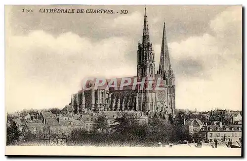 Chartres Cartes postales Cathedrale