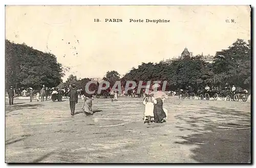 Paris (17eme) Ansichtskarte AK Porte Dauphine