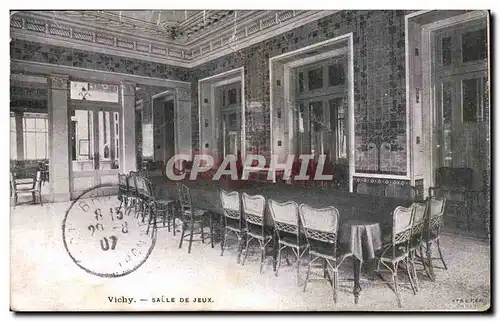 Vichy - Salle de Jeux - Ansichtskarte AK