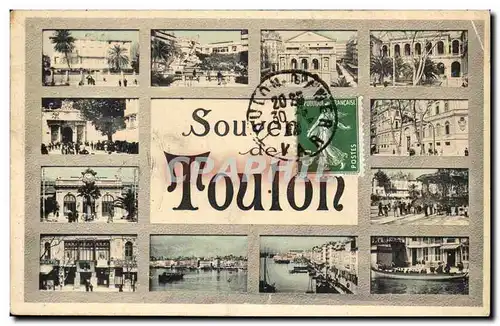 Toulon - Souvenir de Toulon r - Ansichtskarte AK