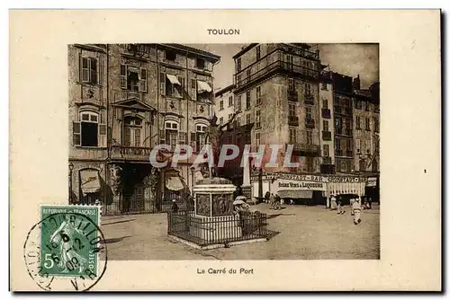 Toulon - Le Carre du Port - Cartes postales