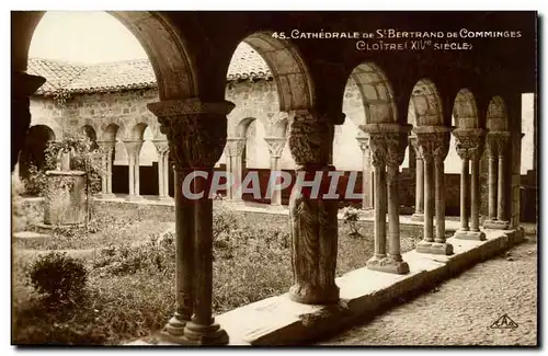 Cathedrale de St Bertrand de Comminges Ansichtskarte AK Le cloitre