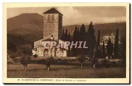 Cathedrale de St Bertrand de Comminges Cartes postales Eglise stJust et cathedrale