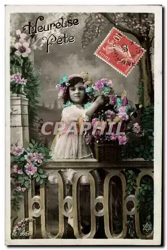 Cartes postales FAntaisie Enfant Heureuse FEte