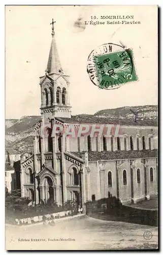 Mourillon Cartes postales L'eglise Saint Flavien