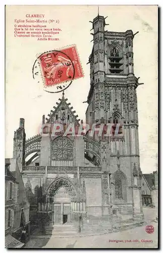 Clamecy Cartes postales Eglise Saint martin