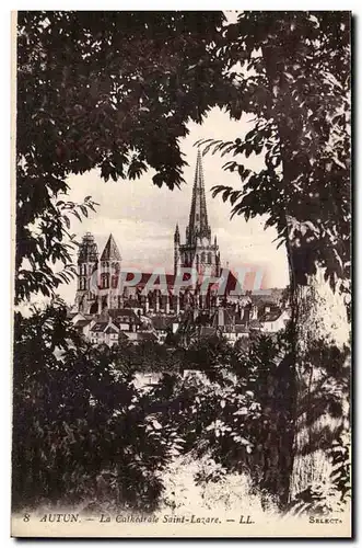 Autun Cartes postales La cathedrale Saint Lazare