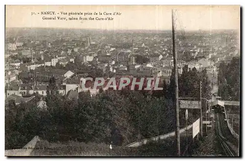 Nancy - Vue Generale prise de la Cure d'air - Cartes postales