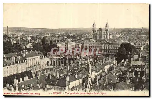 Nancy - Vue Generale prise depuis Saint Epvre - Cartes postales