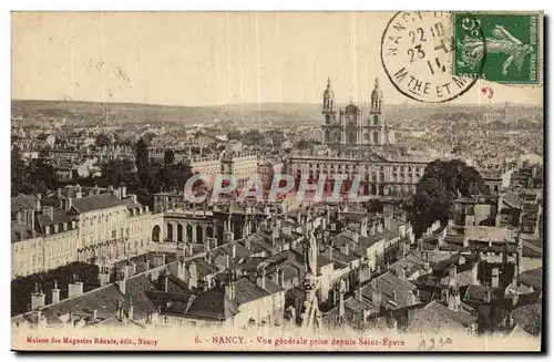 Nancy - Vue Generale prise depuis Saint Epvre - Ansichtskarte AK