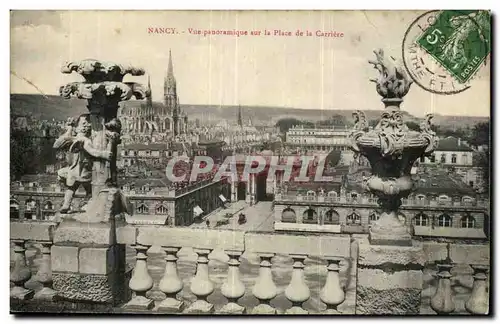 Nancy - Vue Panoramique sur la Place de la carriere - Cartes postales