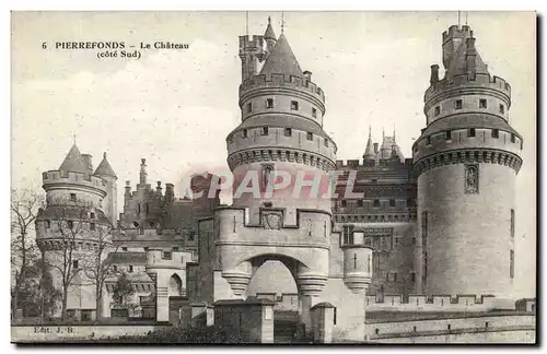 Pierrefonds Cartes postales Le chateau