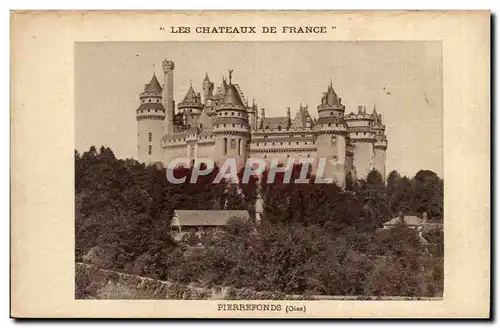 Pierrefonds Cartes postales Le chateau