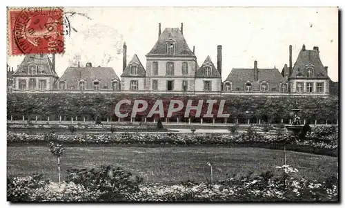 Fontainebleau Cartes postales Le pavillon Henri IV et le parc