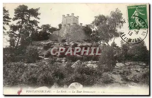 Fontainebleau Ansichtskarte AK La foret La Tour Dennecourt