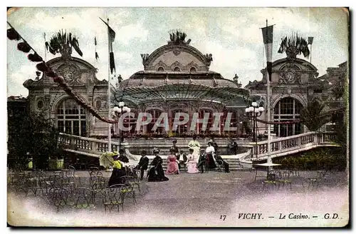 Vichy Cartes postales Le casino