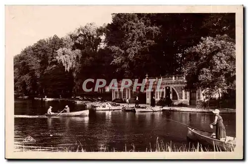 Lyon Cartes postales Parc de la tete d&#39or Embarcadere du lac