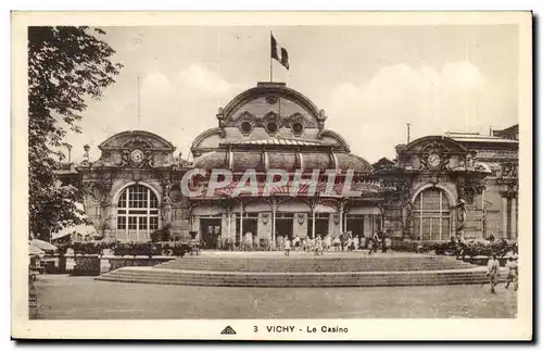 Vichy Cartes postales le casino