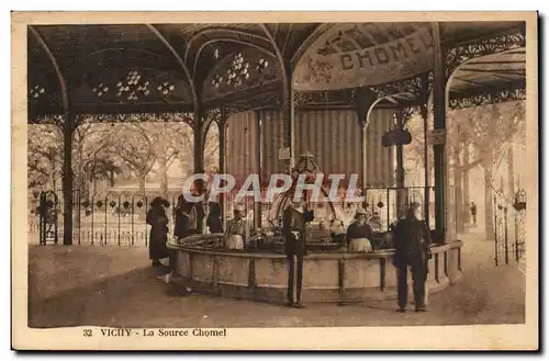 Vichy Cartes postales La source Chomel