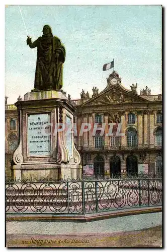 Nancy Cartes postales Statue du roi Stanislas