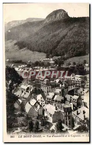 Mont Dore Cartes postales Vue d&#39ensemble et le Capucin